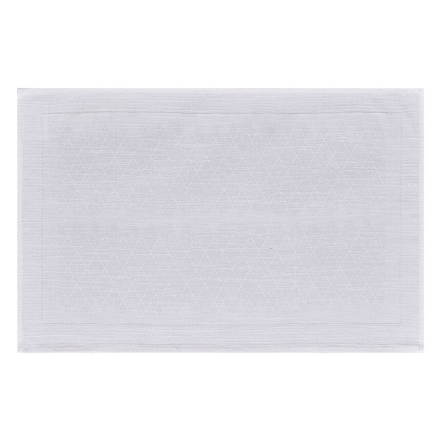 Set de table Club Ligne Alb&acirc;tre 50x30 89% coton / 11% lin, , hi-res image number 0